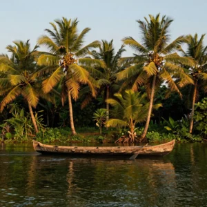 Sunset Backwater Wooden Canoe Tour